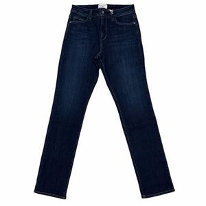 Fran Denim Madison Jeans Size 30 Dark Wash Straight Leg Stretch NWT